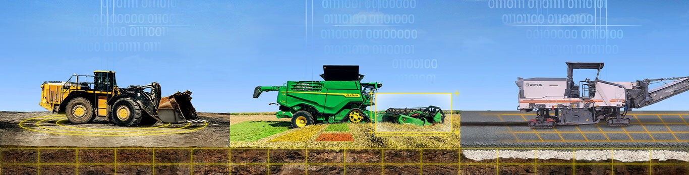 Három mezőgazdasági munkagép