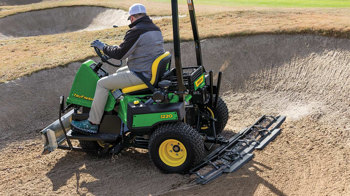 Homoklazító, pálya, gyepszellőztetők és kultivátorok, Golfpálya, Golf és Sport
