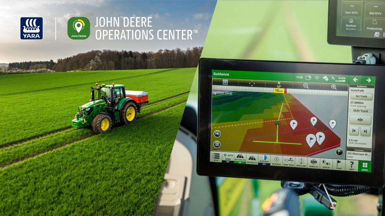 A Yara Atfarm és a John Deere