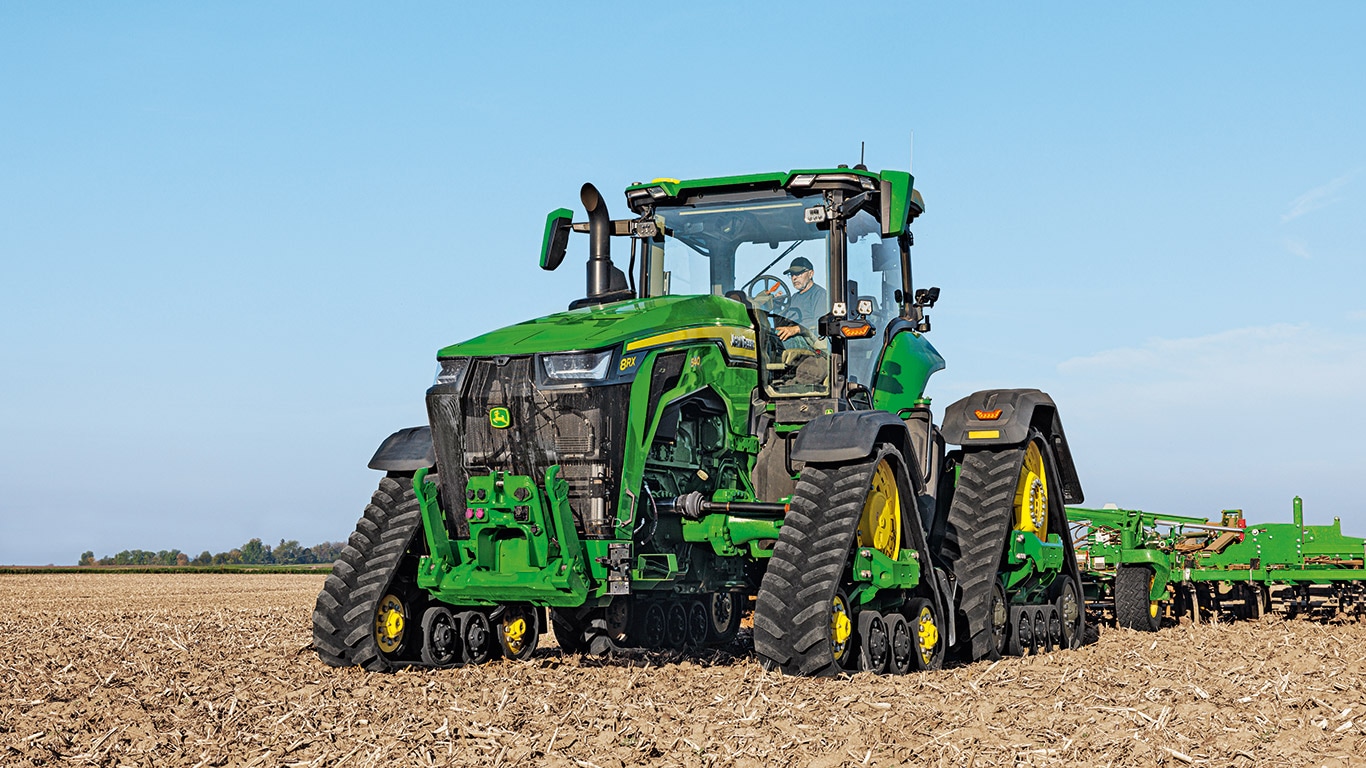 Egyedülálló 8RX 4 hevederes traktorok